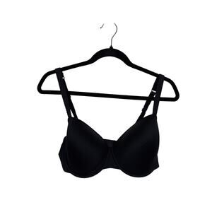 ThirdLove T-Shirt Bra Womens 36E 36DD Black 24/7 Classic Underwire Memory Foam